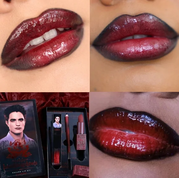 3 Pc Cullen Lip Kit - Liner, Lipstick & Gloss (NEW) - Picture 1 of 5